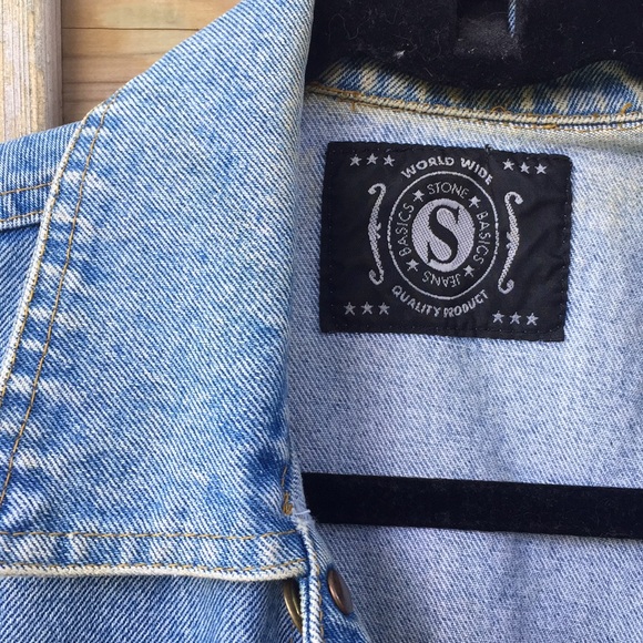 Stone wear denim vest - Picture 2 of 6